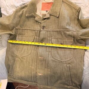 Men's Brave star Mojave olive Denim Jacket